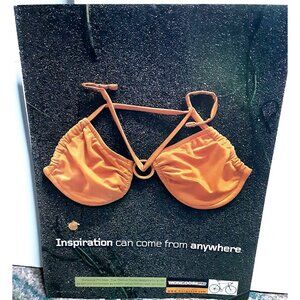 2000 Mongoose Pro Bikes Bikini Visual Pun Inspiration Y2K Print Ad